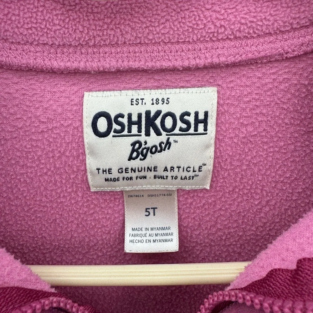 Children OshKosh fleece jacket